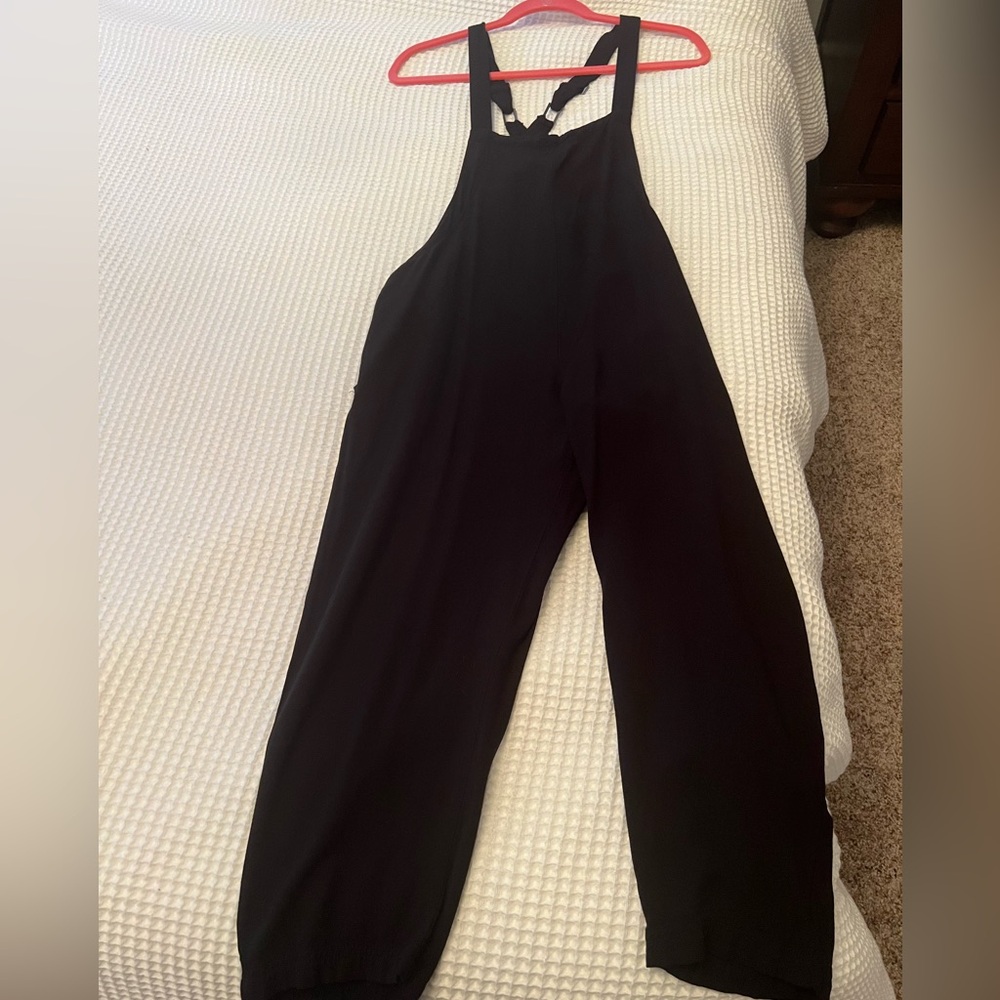 Vici black overalls size small